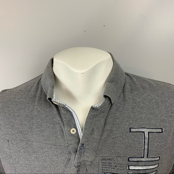 Tommy Hilfiger Custom Fit Polo Shirt Sailing Boat - Picture 2 of 8